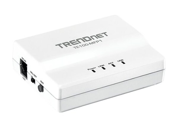 TRENDnet TE100-MFP1 - print server