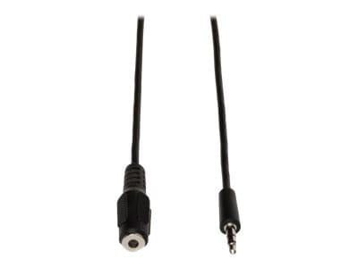 Tripp Lite 10' 3.5mm Mini Stereo Audio Extension Cable Shielded M/F 10ft