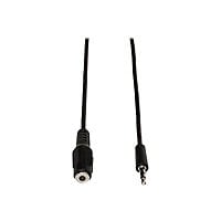 Tripp Lite 10' 3.5mm Mini Stereo Audio Extension Cable Shielded M/F 10ft