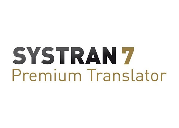 SYSTRAN Premium Translator English-World Language Pack (v. 7) - license - 1 user
