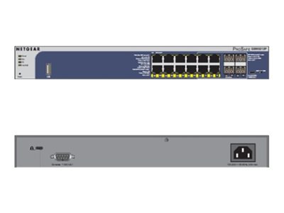 NETGEAR GSM5212P - switch - 12 ports - managed - rack-mountable