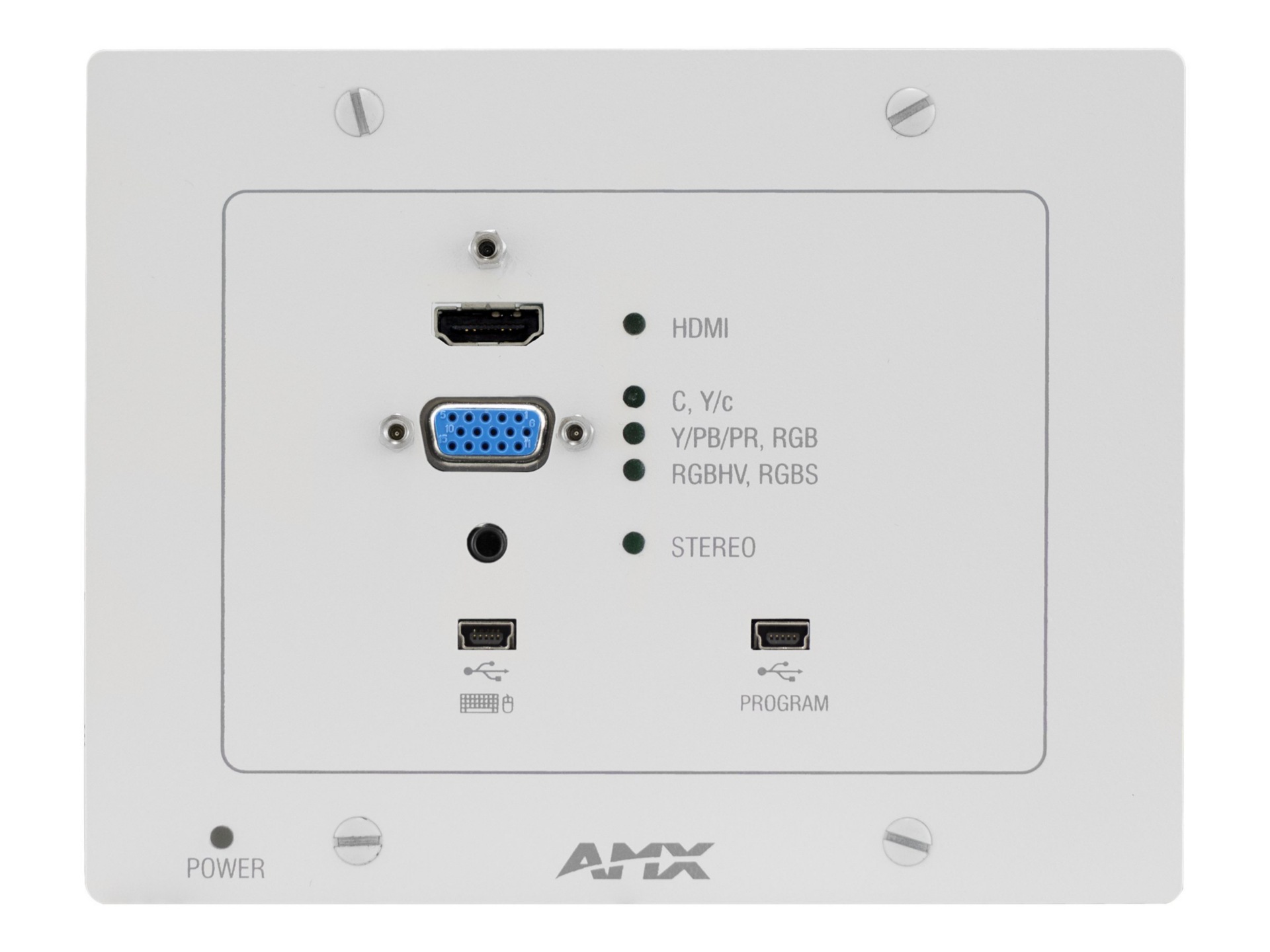 AMX DXLink Multi-Format Wallplate Transmitter AVB-WP-TX-MULTI-DXLINK - vide