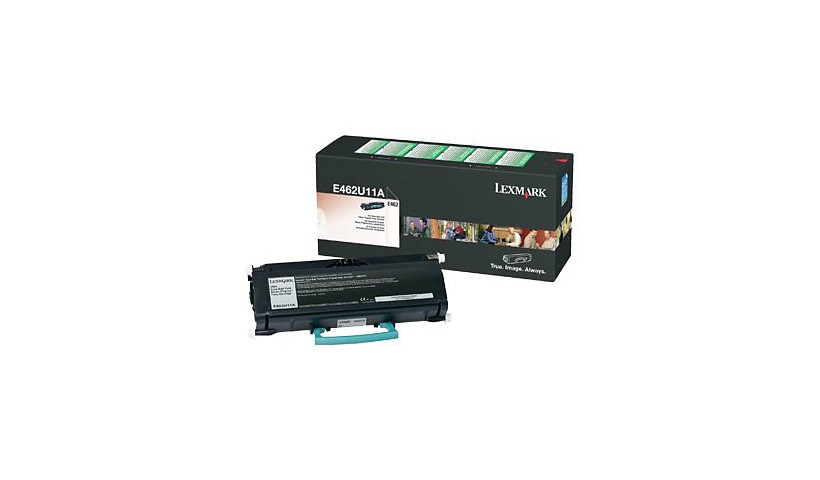 Lexmark E462 18K TAA Toner Cartridge - Black