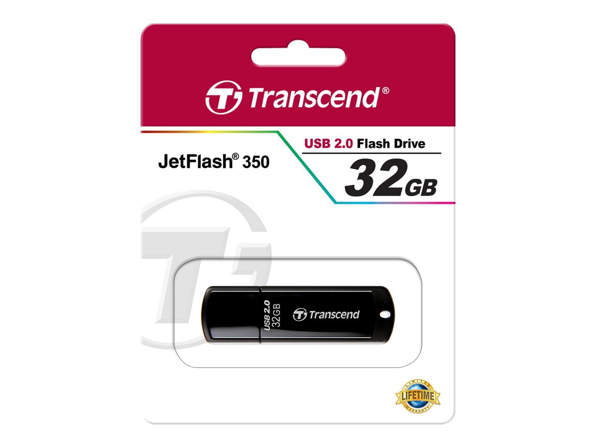 Thumbnail 4 of 5 for Transcend JetFlash 350 - USB flash drive - 32 GB