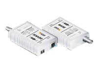 AXIS T8642 Ethernet Over Coax Device Unit PoE+ - media converter - 10Mb LAN,  100Mb LAN - 5027-421 - PoE Injectors 