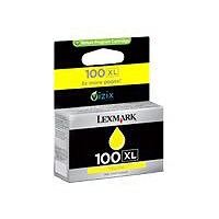 Lexmark Cartridge No. 100XL - High Yield - yellow - original - ink cartridg