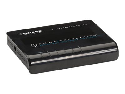 Black Box Pure Networking 10/100 Ethernet Switch - switch - 5 ports - desktop