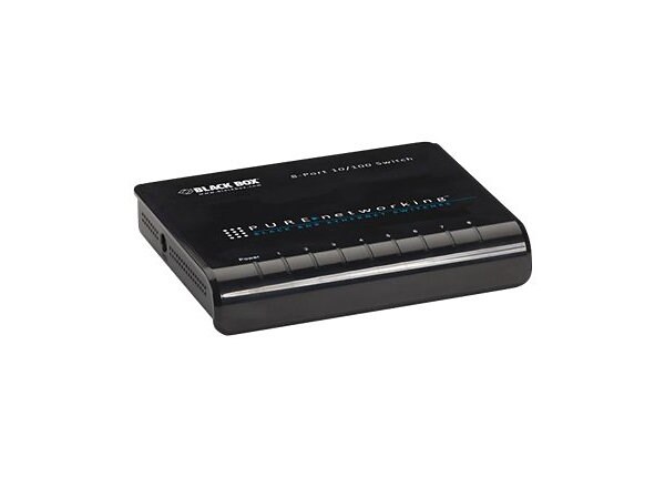 Black Box Pure Networking 10/100 Ethernet Switch - switch - 8 ports