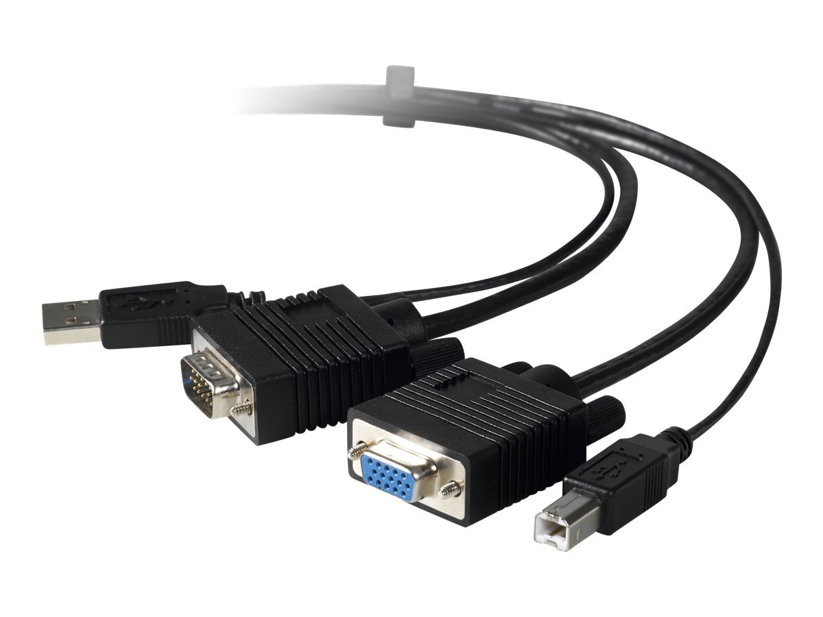 Belkin - video / USB cable - 15 ft
