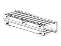Belden - rack cable management panel with cover - 1U