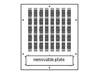 Middle Atlantic Vented Steel Top for MRK, VRK, VMRK and WMRK Series Racks