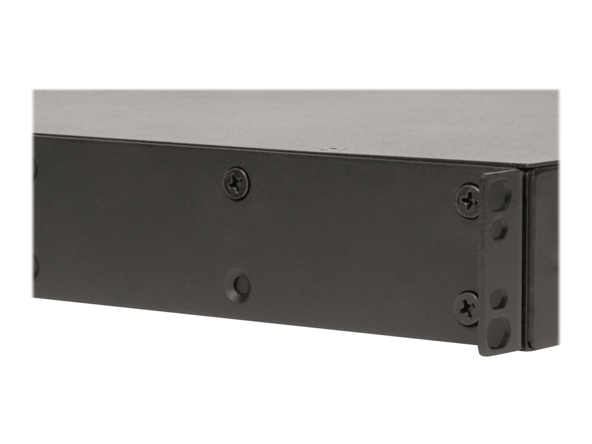 Thumbnail 5 of 7 for Eaton Tripp Lite Series PDU Metered ATS 200V-240V 20A 8 C13; 2 C19 2 C20 Horizontal 1URM - horizontal rackmount - power