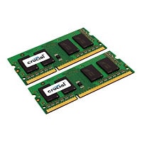 Crucial - DDR3L - kit - 16 GB: 2 x 8 GB - SO-DIMM 204-pin - 1600 MHz / PC3-