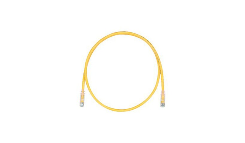 Panduit TX6 PLUS patch cable - 9 ft - yellow