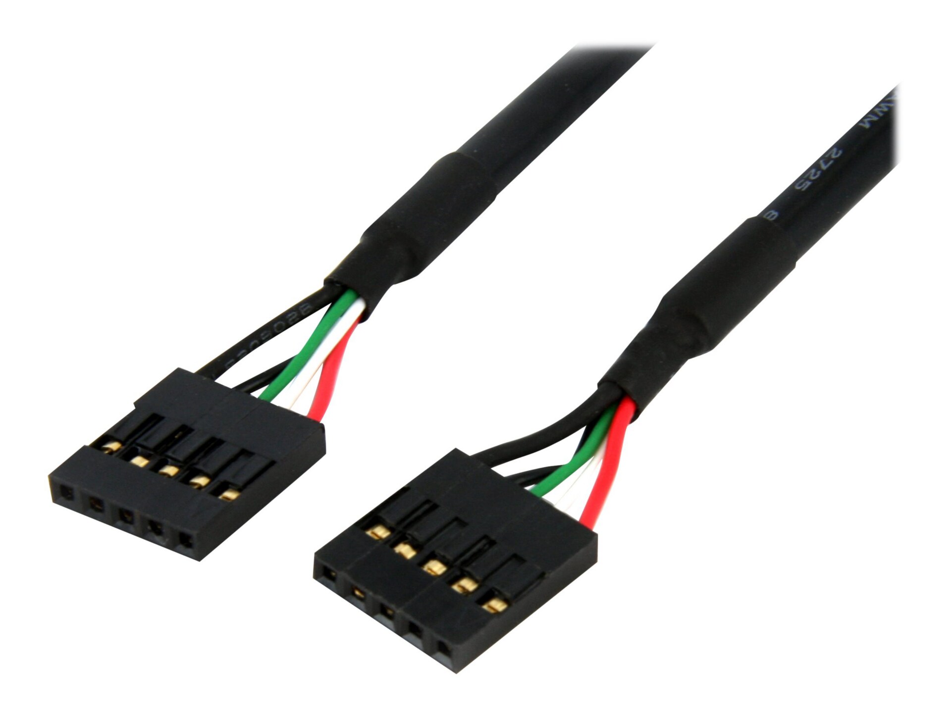 StarTech.com 24in Internal 5 pin USB IDC Motherboard Header Cable F/F - USB cable - 5 pin IDC (F) to 5 pin IDC (F) - USB