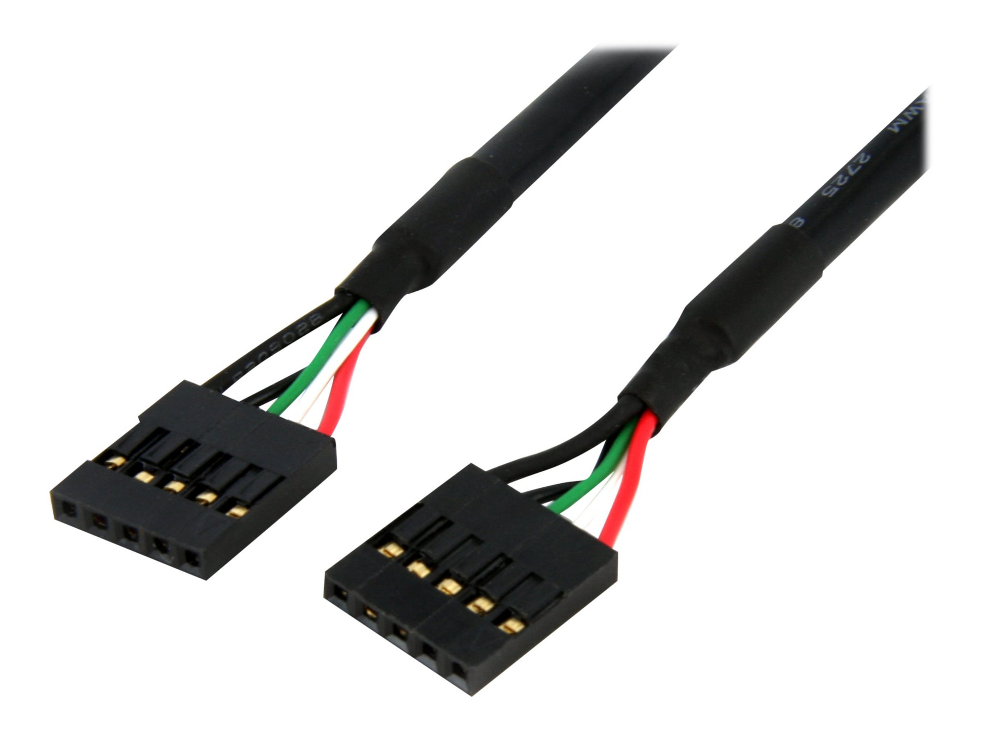 StarTech.com 24in Internal 5 pin USB IDC Motherboard Header Cable F/F