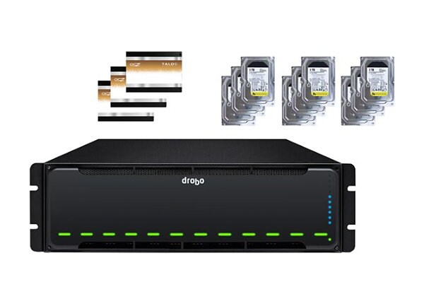 Drobo B1200i - hard drive array Gigabit Ethernet (iSCSI)
