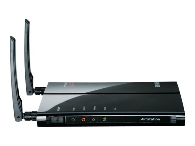 BUFFALO AirStation WHR-300HP - wireless router - 802.11b/g/n - desktop, wall-mountable