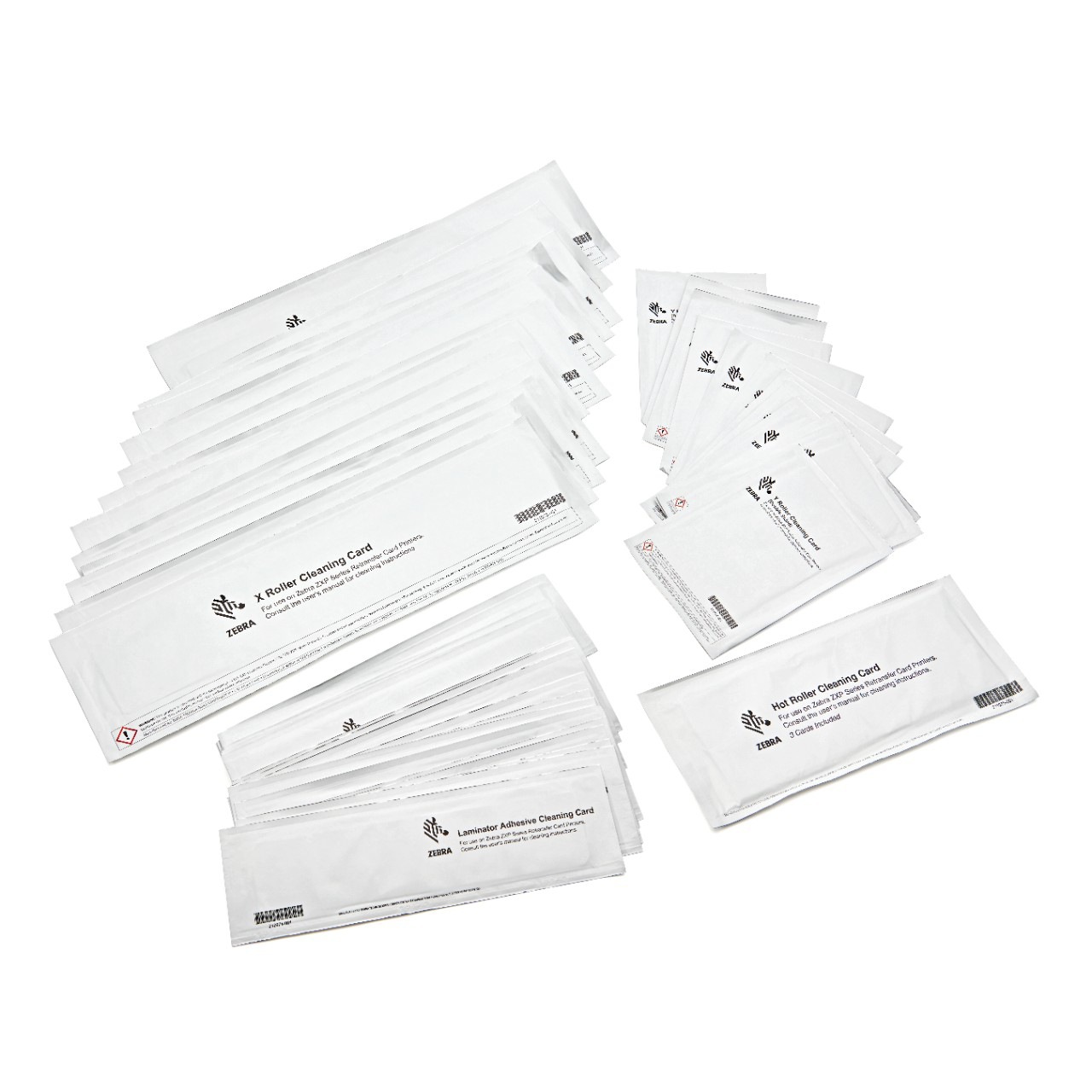 Zebra printer cleaning card kit