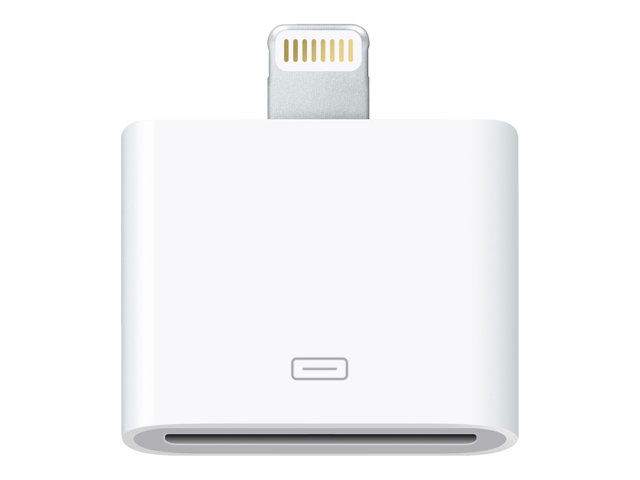 Apple Lightning to 30-pin Adapter - iPad / iPhone / iPod charging / data adapter