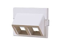 Leviton QuickPort MOS Simplex Module Adapter - modular insert housing