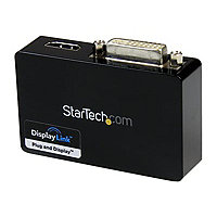 StarTech.com USB 3.0 to HDMI/DVI Adapter, 2 Monitor External Graphics Card