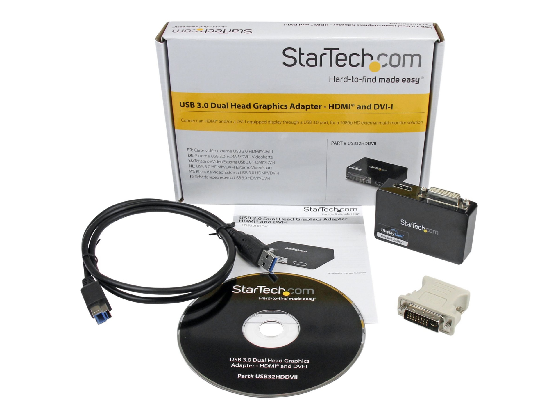 StarTech USB 3.0 to HDMI / DVI Adapter - Thumbnail 2