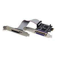 StarTech.com 2 Port PCI Express / PCI-e Parallel Adapter Card w/ LP Bracket