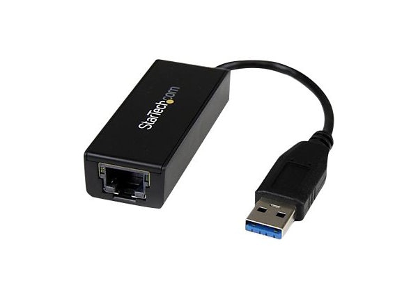 StarTech.com USB 3.0 to Gigabit Ethernet NIC Network Adapter 10/ 100 ...