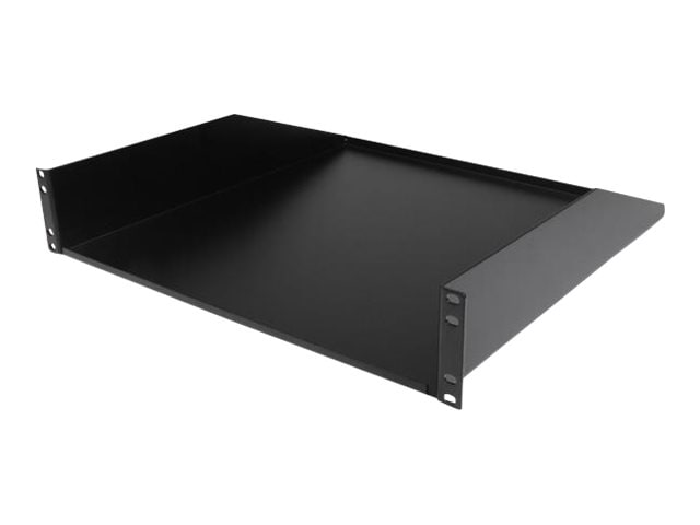 StarTech.com 2U Server Rack Cabinet Shelf - Fixed 18" Deep Cantilever Rackmount Tray for 19" Data/AV/Network Enclosure -