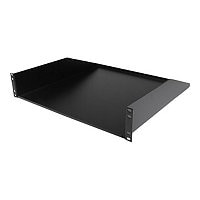StarTech.com Fixed Server Rack Shelf 2U 18in Cantilever Shelf 125lbs/56kg