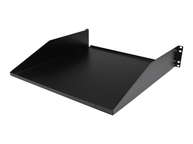 Thumbnail 3 of 19 for StarTech.com 2U Server Rack Cabinet Shelf - Fixed 18 Deep Cantilever Rackmount Tray for 19" Data/AV/Network Enclosure