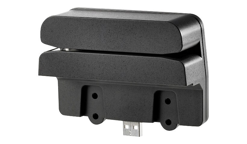 HP Retail Integrated Dual-Head MSR - magnetic card reader - USB