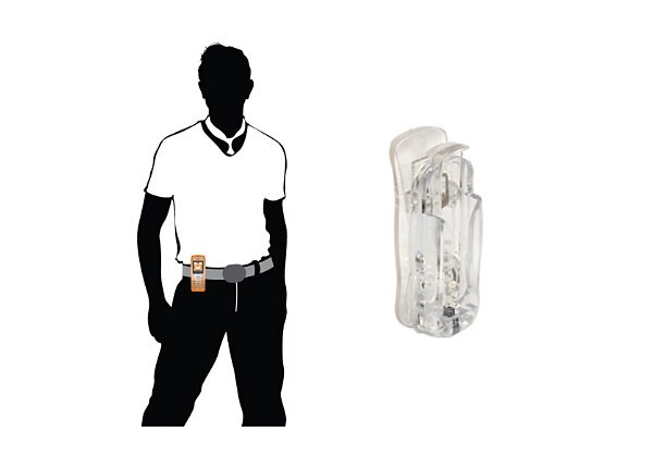 ZCOVER UNIV BELT CLIP ONLY-CLEAR