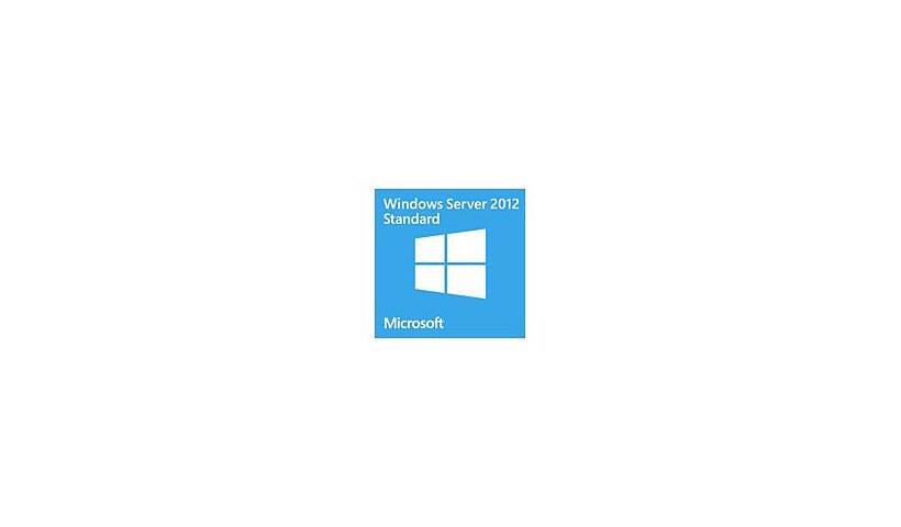 Microsoft Windows Server 2012 Standard - license - 2 processors