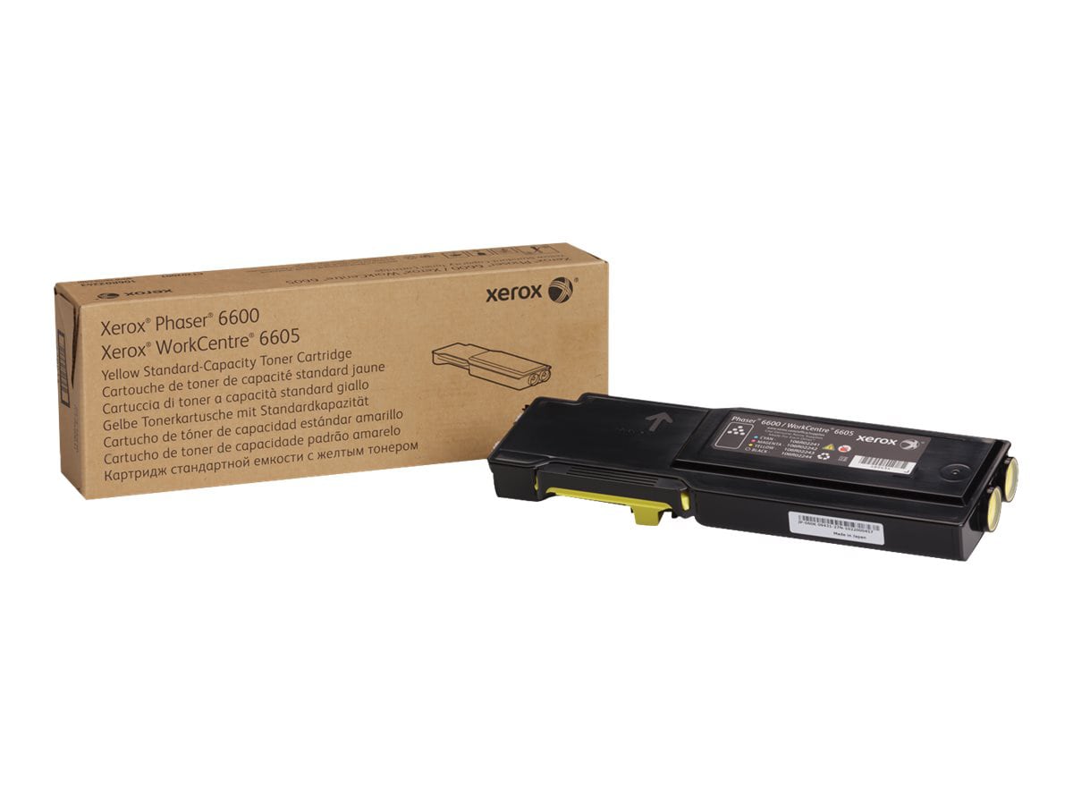 Xerox Phaser 6600 - yellow - original - toner cartridge