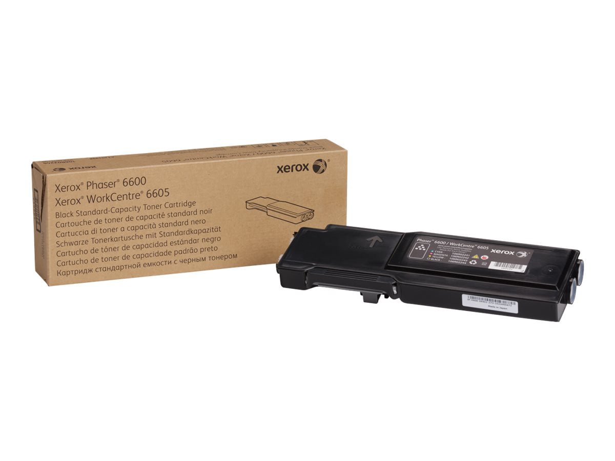 Xerox Phaser 6600 - black - original - toner cartridge