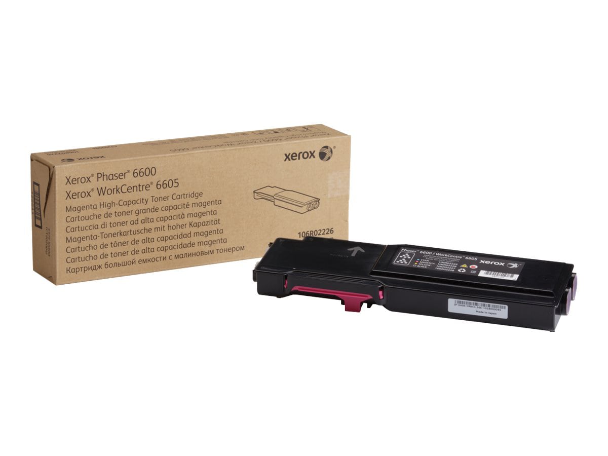 Xerox Phaser 6600 - High Capacity - magenta - original - toner cartridge