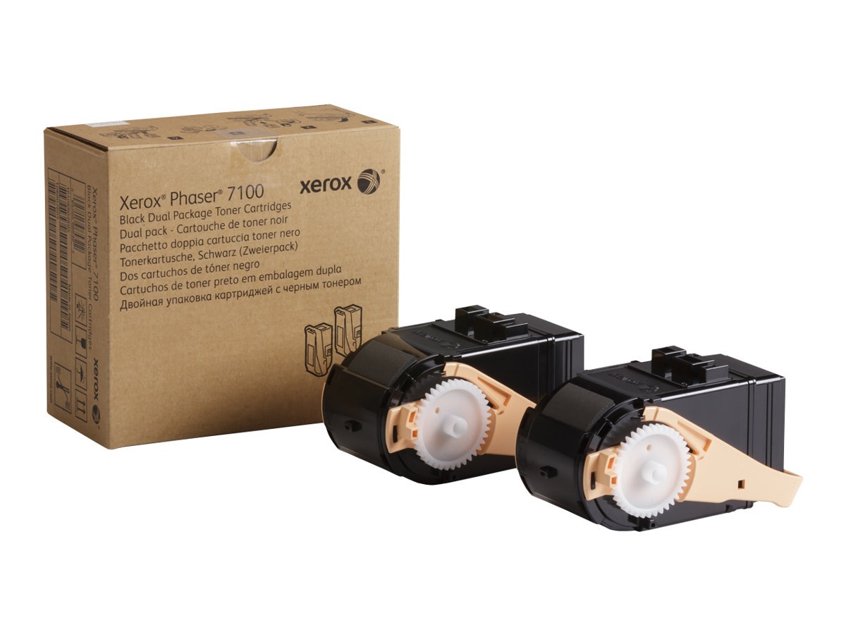 Xerox Phaser 7100 - 2-pack - black - original - toner cartridge