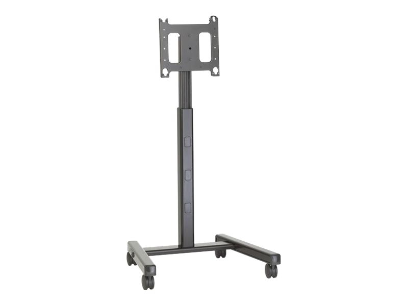 Chief Large Flat Panel Mobile Cart - For Displays 55-100" - Black stand - f