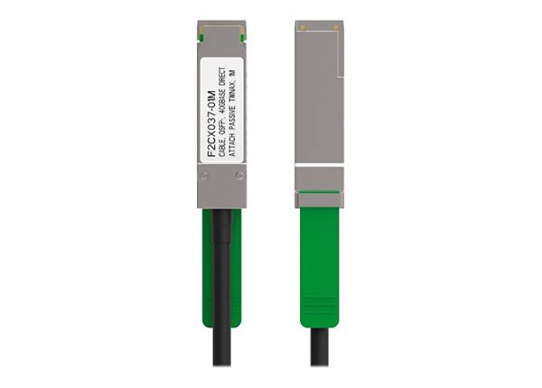 Belkin 3M QSFP+ 40GBASE Direct Attach Passive Twinaxial Cable - direct attach cable - 10 ft - B2B