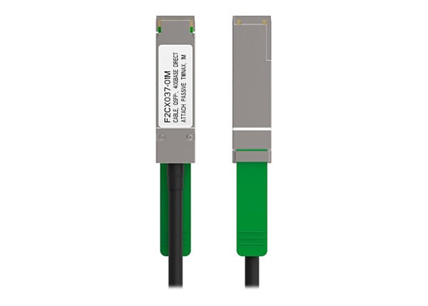 Belkin 5M QSFP+ 40GBASE Direct Attach Passive Twinaxial Cable - direct attach cable - 16.4 ft - B2B