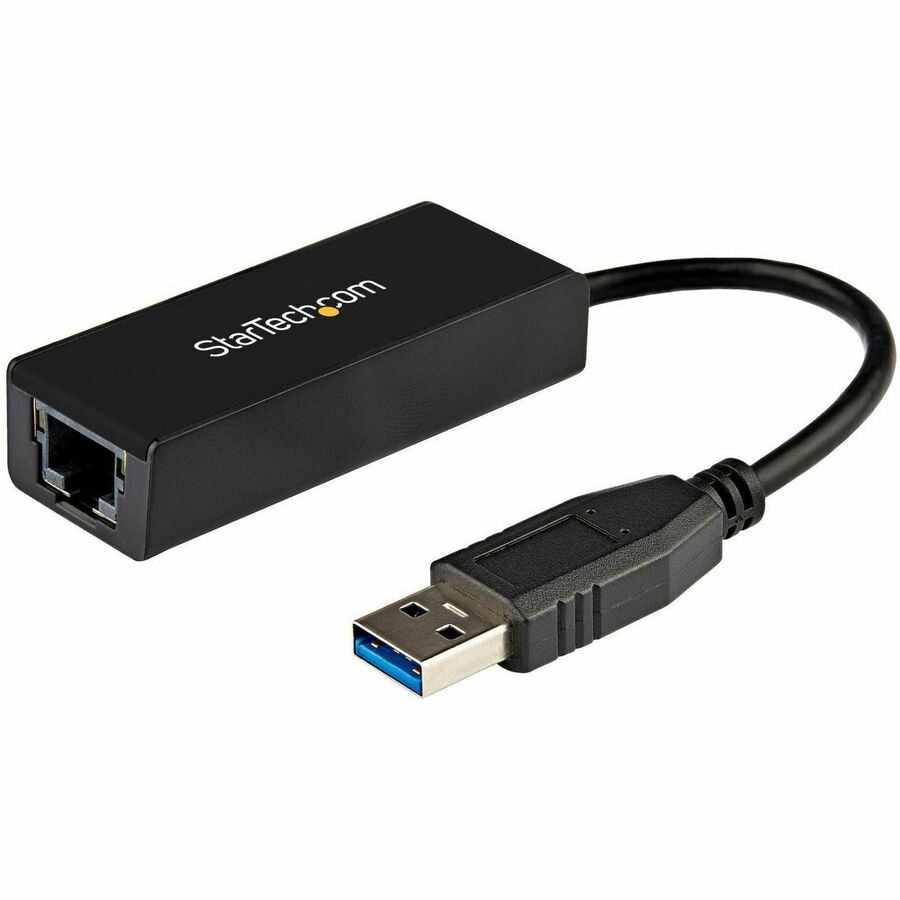 StarTech.com USB 3.0 to Gigabit Ethernet Adapter - 10/100/1000 NIC Network Adapter - USB 3.0 Laptop to RJ45 LAN