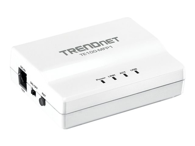 TRENDnet TE100-MFP1 - print server