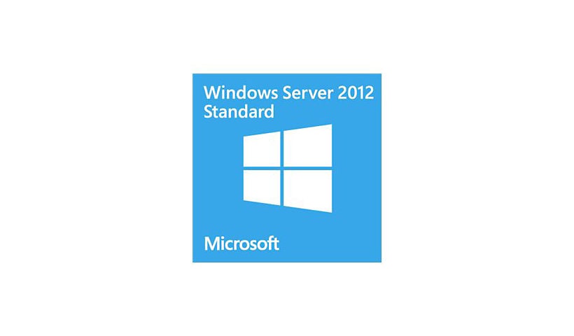 Microsoft Windows Server 2012 Standard - license - 2 processors