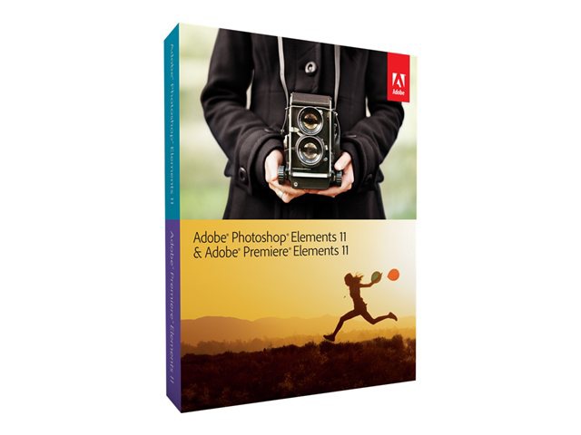Adobe Photoshop Elements 11 plus Adobe Premiere Elements 11 - ( v. 11 ) - license