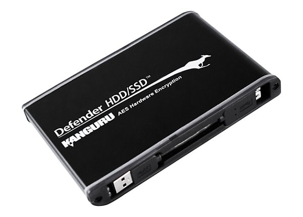 Kanguru Defender HDD Hardware Encrypted - hard drive - 500 GB - USB 3.0