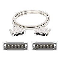 C2G - null modem cable - DB-25 to DB-25 - 1.8 m