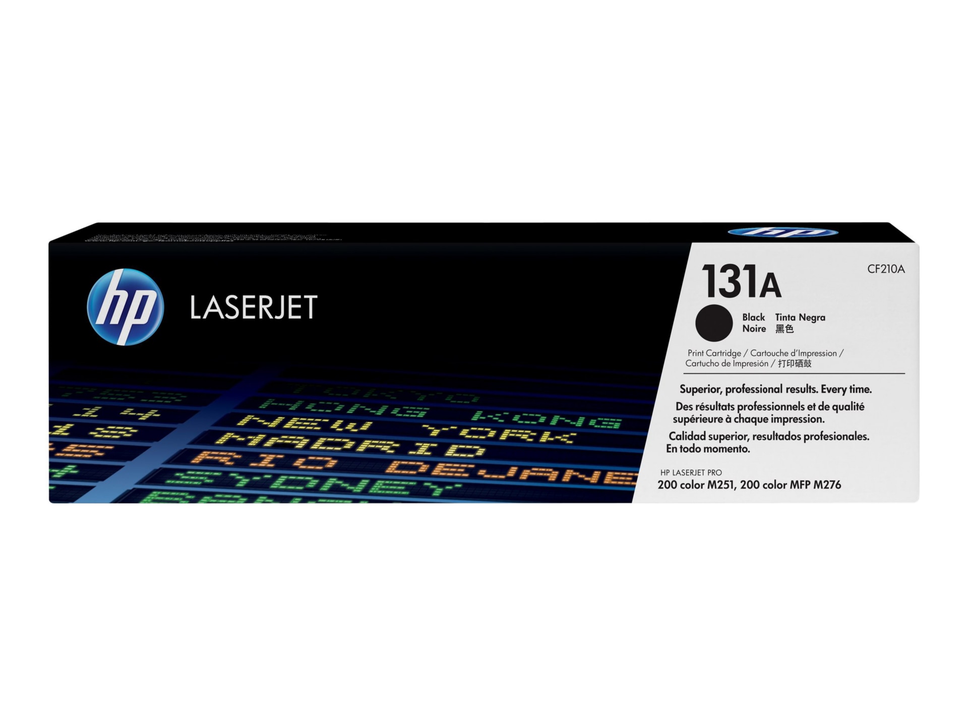 HP 131A (CF210A) Original Laser Toner Cartridge - Single Pack - Black - 1 E