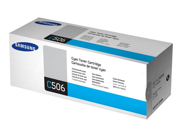 Samsung CLT-C506S - cyan - original - toner cartridge